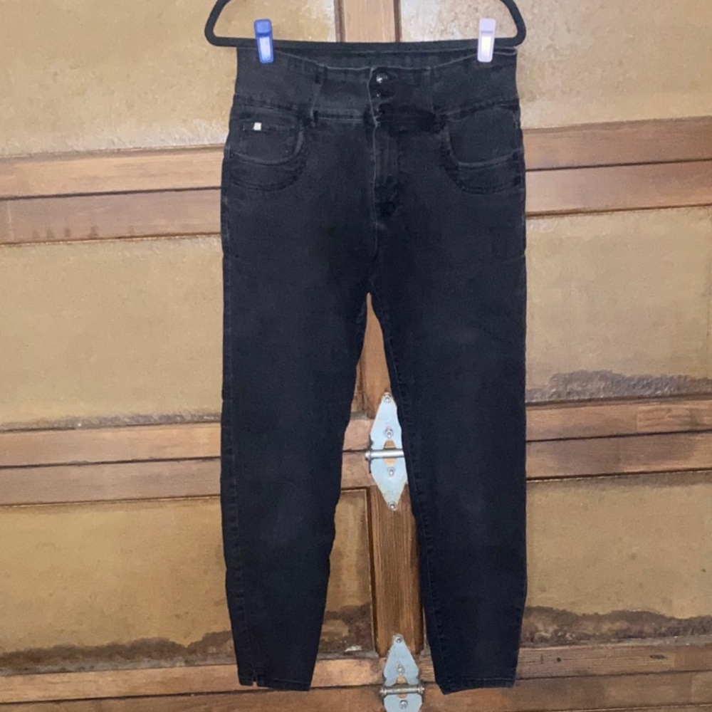 Classic Black Denim Pants